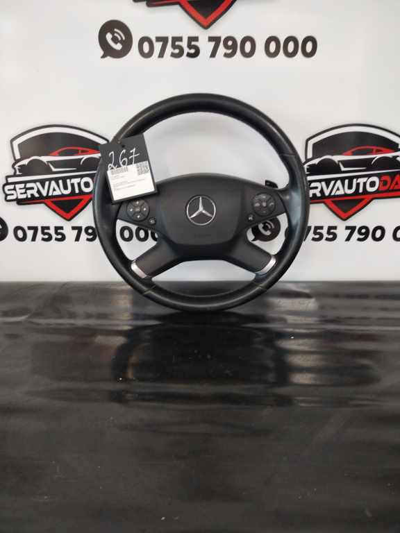 Volan cu airbag Mercedes-Benz E-Class (2009->) [W212] 2.2 Motorina 2012, 2128600102 / A2124600403
