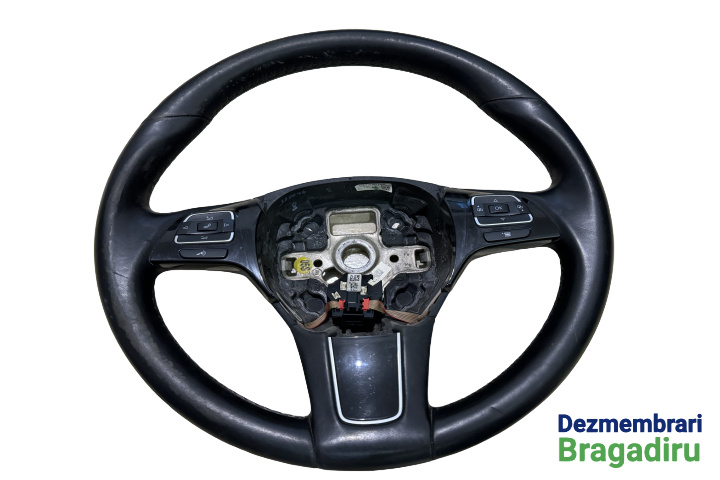 Volan cu comenzi Cod: 7P6959542 7P6419091NGB Volkswagen VW Touareg generatia 2 7P [2010 - 2014] Crossover 3.0 TDI Tiptronic 4Motion (245 hp) Cod motor: CRC Cod cutie: NAC Cod culoare: LG7W