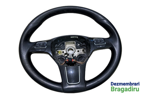 Volan cu comenzi Cod: 7P6959542 7P6419091NGB Volkswagen VW Touareg generatia 2 7P [2010 - 2014] Cros...
