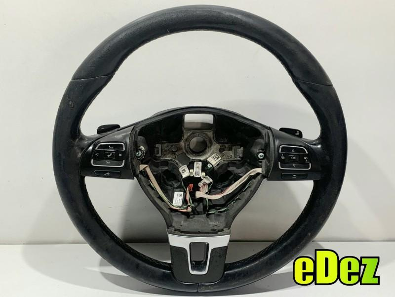 Volan cu comenzi si padele Volkswagen Caddy 3 facelift (2010-2015) 1T0419091AD