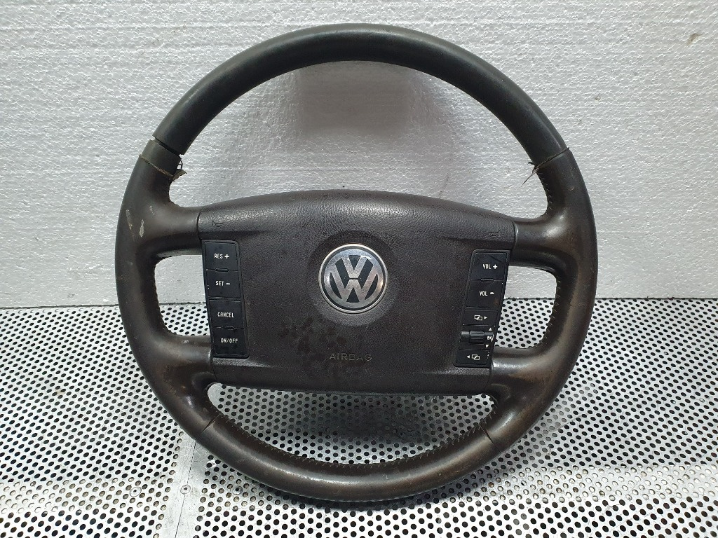 Volan de piele cu airbag Volkswagen Touareg (7L4) 2.5 TDI 2005