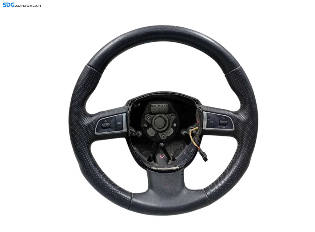 Volan din Piele 3 Spite cu Comenzi Audi A3 8P 2008 - 2013 Cod 8R0419091F [LC0870]