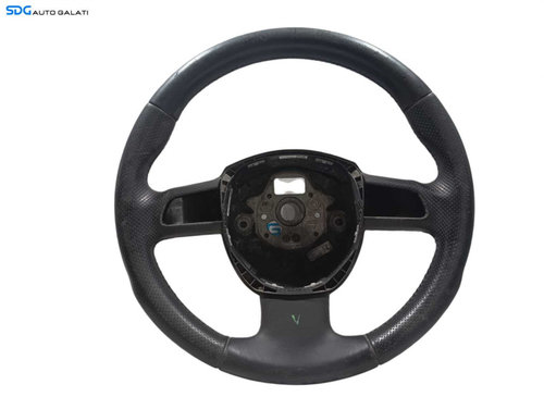 Volan din Piele 3 Spite cu Comenzi Audi Q5 8R 2008 - 2012 Cod 8T0419091A [LC0879]
