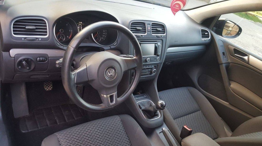 Volan din piele cu airbag sofer vw golf 6