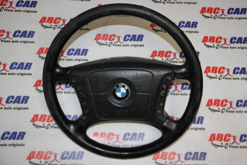 Volan din piele cu comenzi+airbag BMW Seria 5 1995-2003 E39