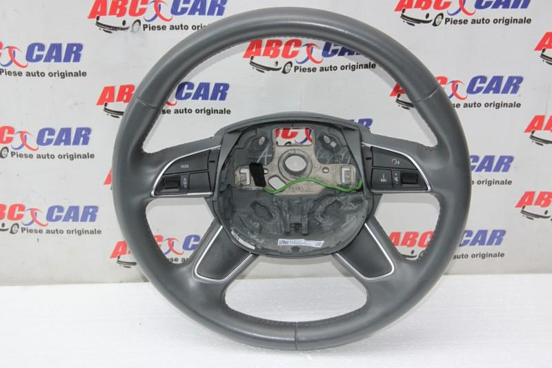 Volan din piele cu comenzi Audi A4 2007-2011 8K2, B8 4L0419091AC