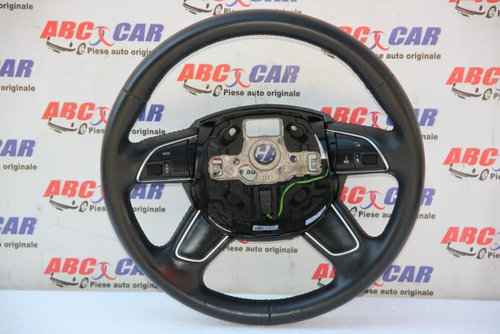 Volan din piele cu comenzi  Audi A5 2007-2011 8T3 4L0419091AC