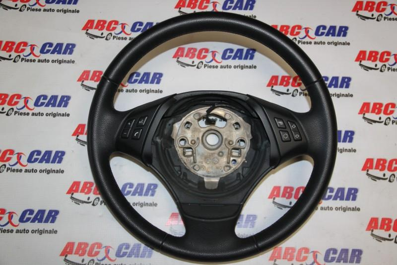 Volan din piele cu comenzi BMW Seria 5 2004-2010 E61 3-375-E90-1