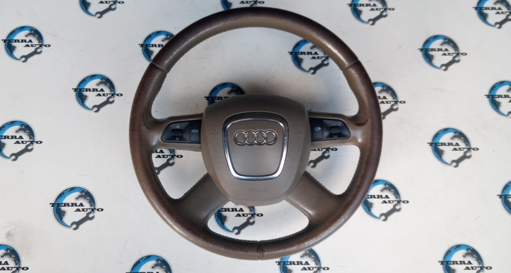 Volan din piele cu comenzi fara airbag Audi A4 B7