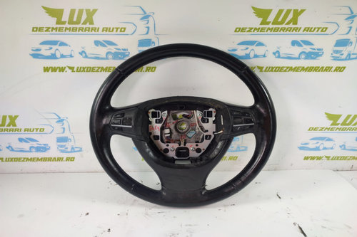 Volan din piele cu comenzi in 3 spite 9229479 BMW Seria 5 F07/F10/F11 [2009 - 2013]