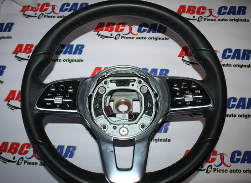 Volan din piele cu comenzi Mercedes C-Class W205 2014-2021 A0040053699