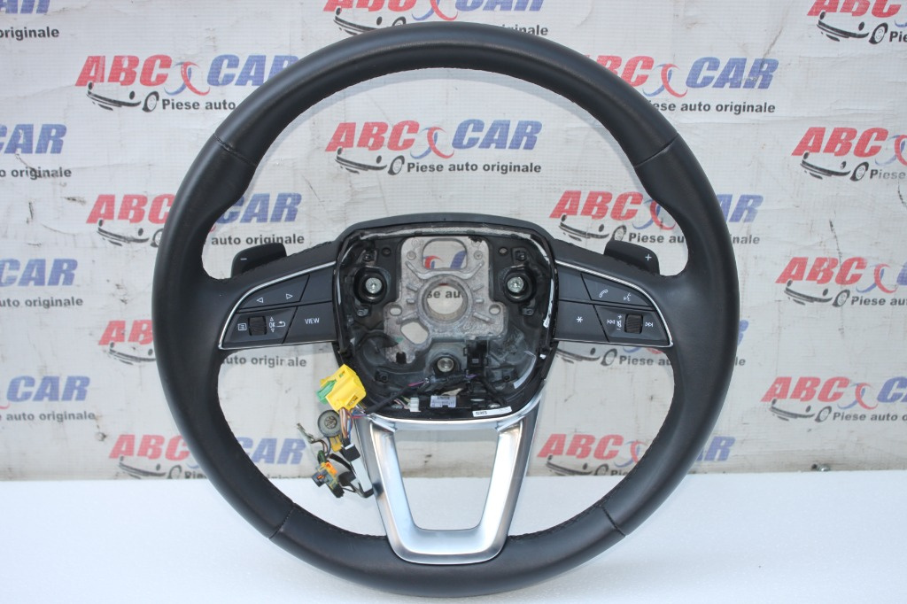 Volan din piele cu comenzi, padele Audi Q2 (GA) 2016-prezent 4M8419091AJ