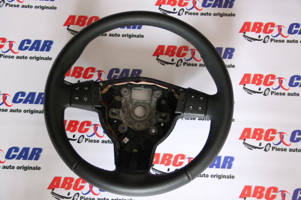 Volan din piele cu comenzi Seat Ibiza 5 (6J5) model 2008-2017 cod: 6P0419091C