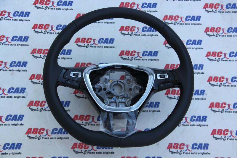 Volan din piele cu comenzi Volkswagen Passat B8 2014-2019 5G0419091