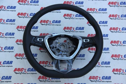 Volan din piele cu comenzi Volkswagen Passat B8 2014-2019 5G0419091