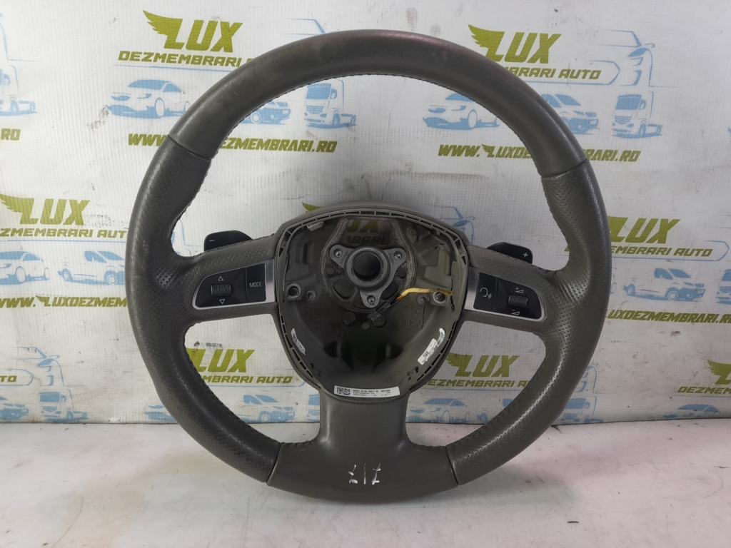 Volan din piele cu padele si comenzi 8R0419091G Audi Q5 8R [2008 - 2012] 2.0 tdi CGLB