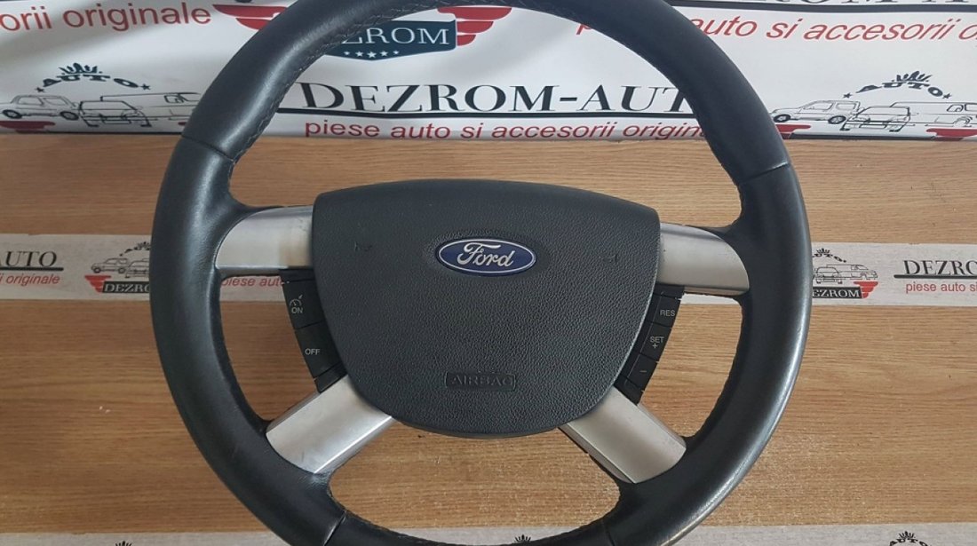 Volan din piele multifunctional ford focus 2 2004-2008