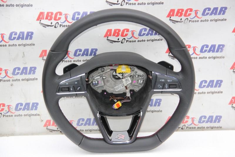 Volan din piele Seat Leon 3 2012-2016 5F0419091S