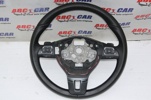 Volan din piele si comenzi VW Passat B7 cod: 3C8419091 2010-2014