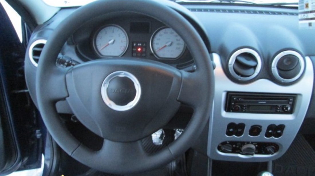 Volan imbracat piele Dacia Logan faza 2 1 Renault Clio Symbol Sandero