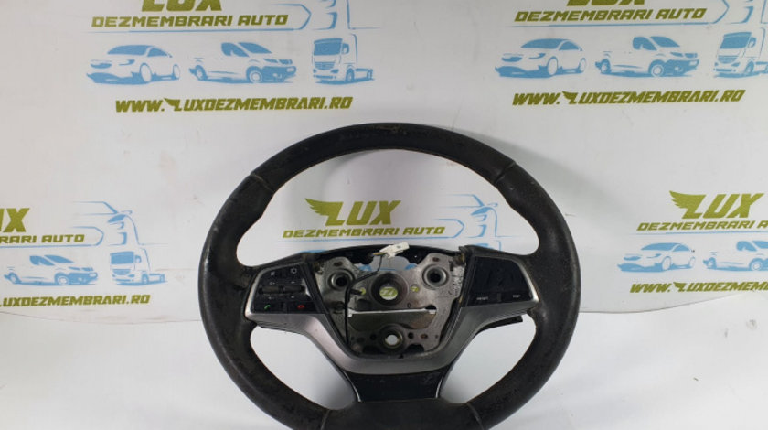 Volan in 3 spite din piele cu comenzi 56130-f2000 56130f2000 Hyundai Elantra AD [2015 - 2020]