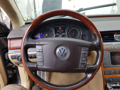 Volan Lemn Fara Airbag VW Phaeton 2002 - 2010