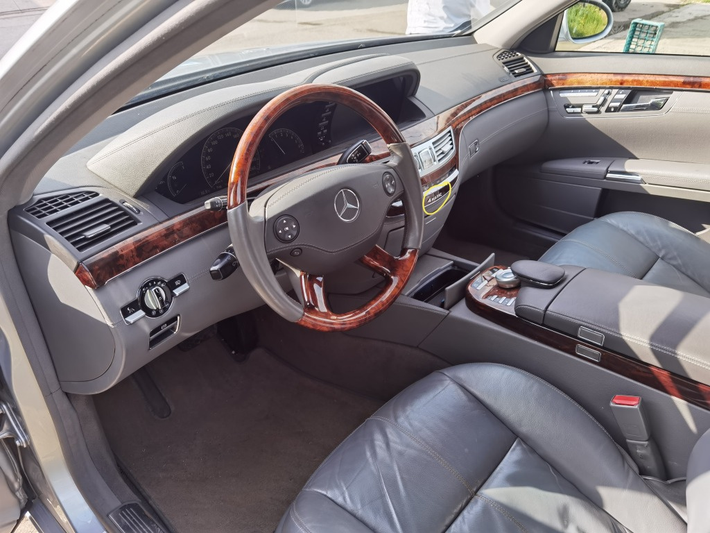 Volan mahon gri mercedes s320 cdi w221