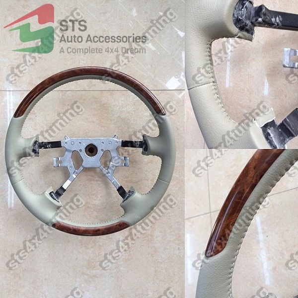 VOLAN NISSAN PATROL Y61 2005-2018 DWD+BG-LTR [LEMN+PIELE]