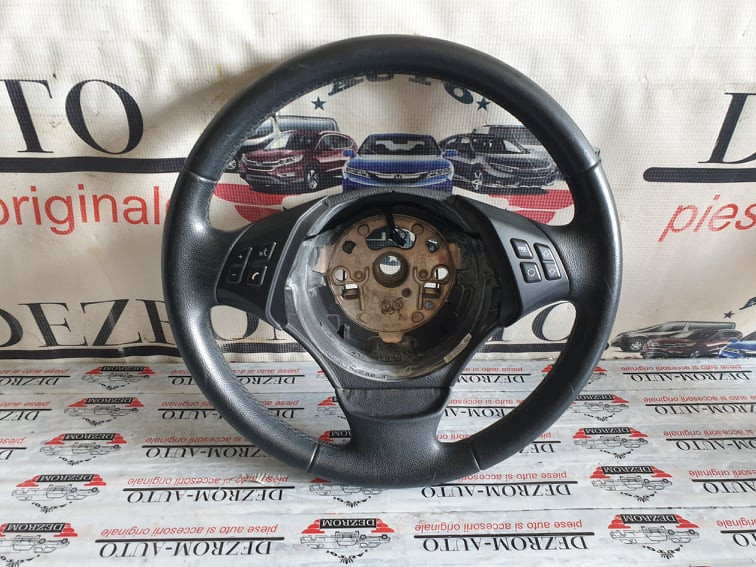 Volan original piele cu comenzi in 3 spite BMW X1 E84 cod piesa : 6795565