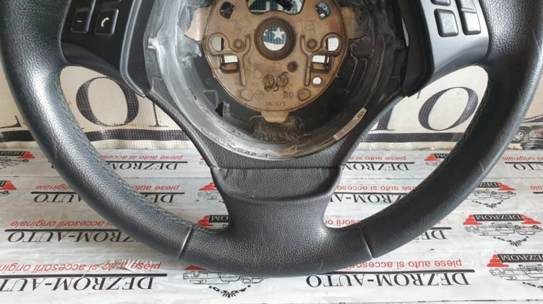 Volan original piele cu comenzi in 3 spite BMW X1 E84 cod piesa : 6795565