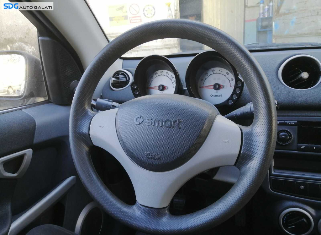 Volan Piele 3 Spite FARA Airbag Smart Forfour W454 2004 - 2006 [0791]