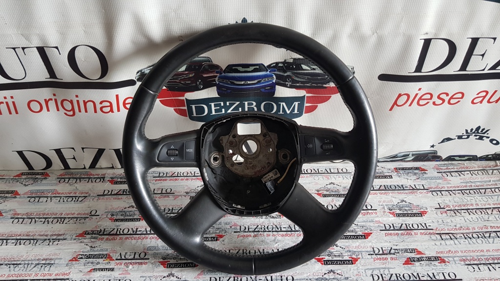 Volan piele 4 spite cu comenzi Audi Q7 4L 4f0419091db