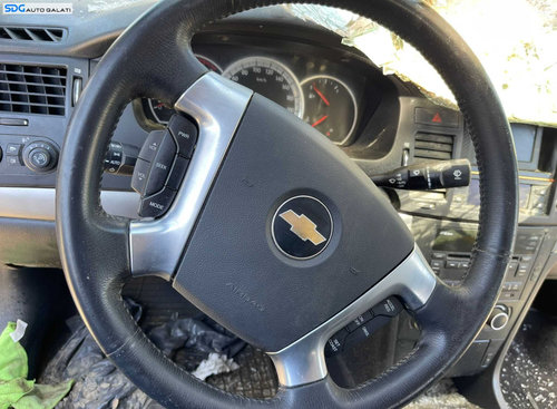Volan Piele 4 Spite cu Comenzi Chevrolet Epica 2006 - 2011 [C6825]