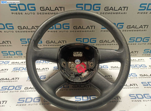 Volan Piele 4 Spite de Retapitat cu Uzura Audi A3 8P 2004 - 2008 [L0625]