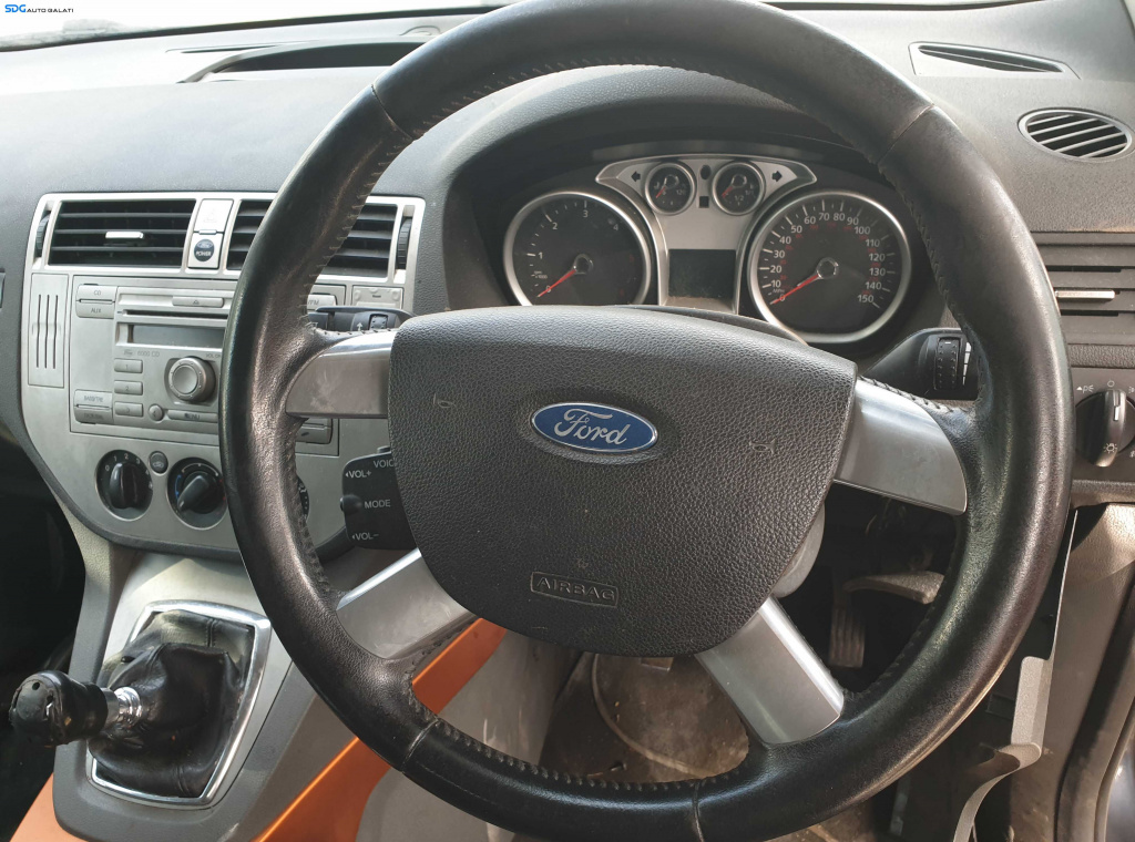 Volan Piele 4 Spite FARA Airbag cu Comenzi Ford Kuga 1 2008 - 2013 [K6554]