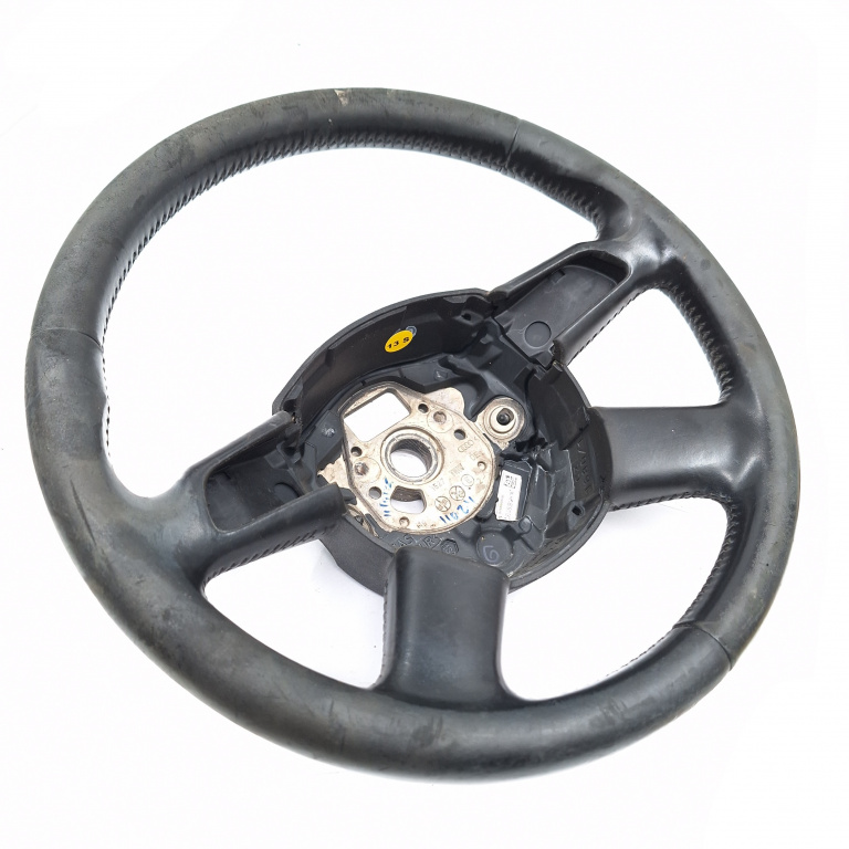 Volan Piele Audi A6 (4F, C6) 2004-2011 3.0 Tdi Quattro Bmk Motorina Comenzi Volan Usoare Urme De Uzura 4F0419091Ah, 61680000B, 4F0419091Ah1Kt, 1089Izd, 1527 Trw