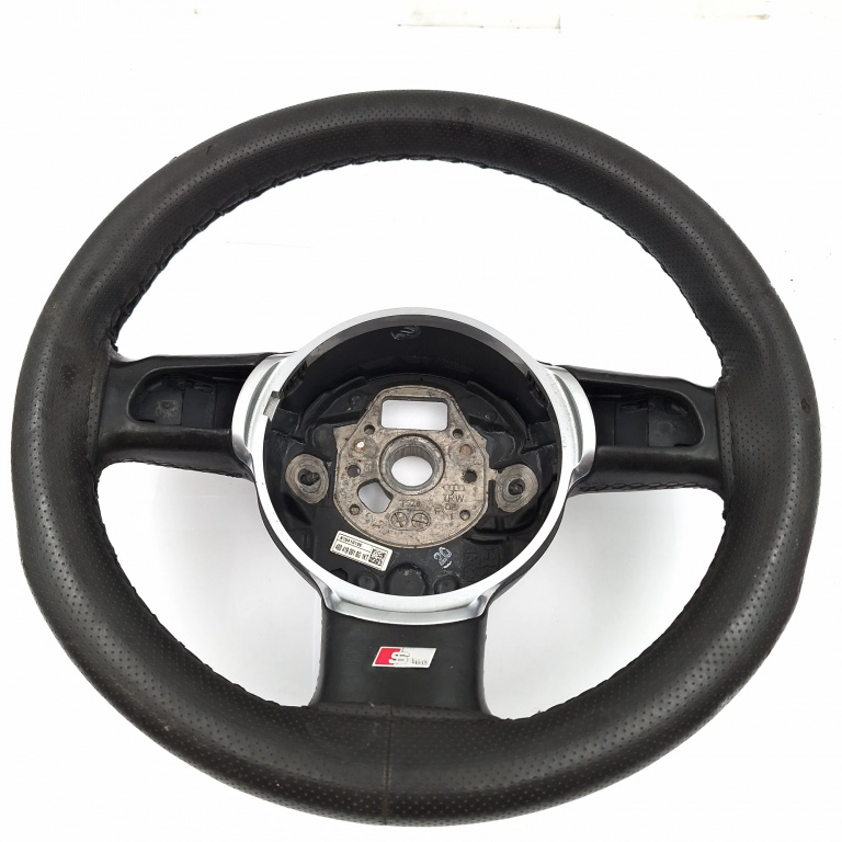 Volan Piele Audi A8 (4E) 2002-2009 3.0 Tdi Quattro Asb Motorina 61541010E, 4E0419091B, 4E0000124, 4E0419091Bg, 15411 Trw