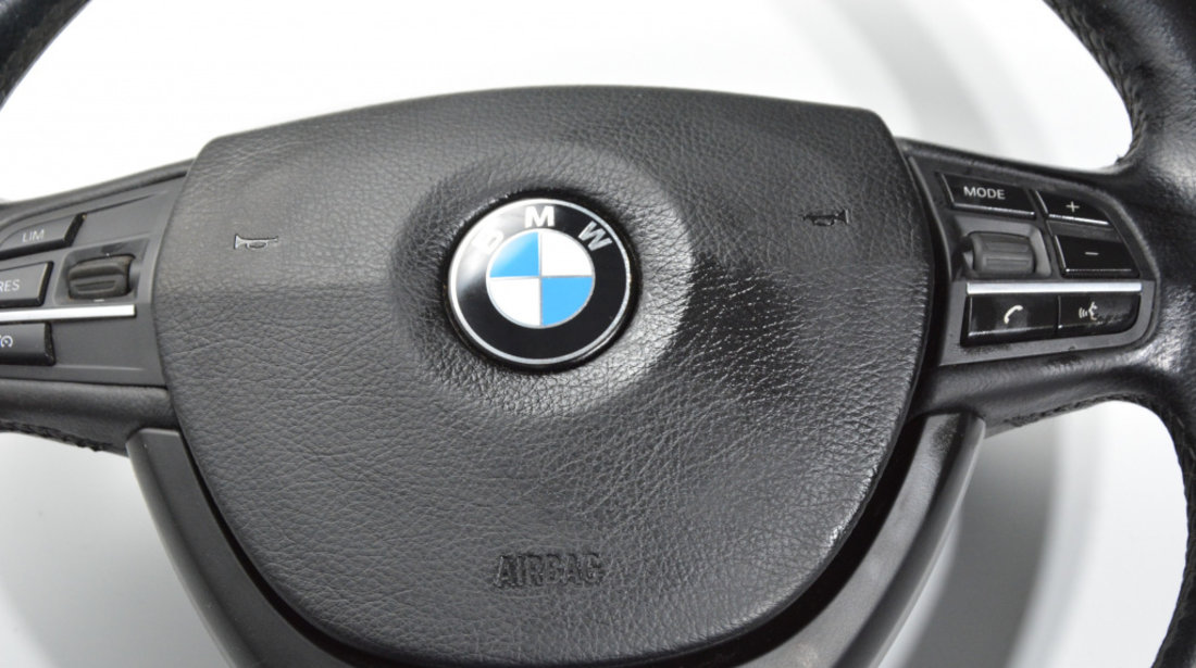 Volan Piele BMW 5 (F10, F18, F07, F11) 2009 - Prezent 33678382901