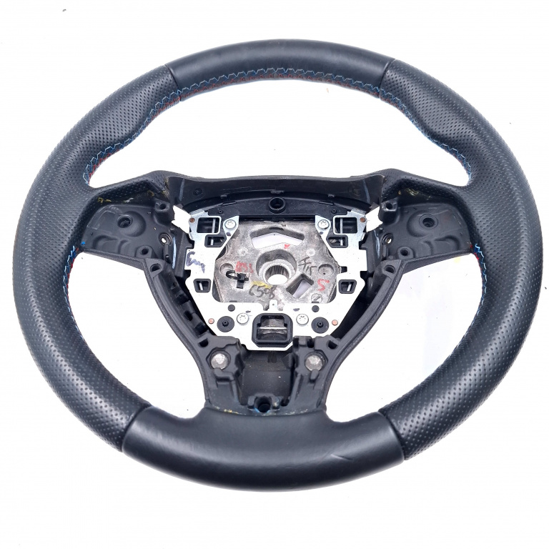 Volan Piele Bmw 5 - F10, F18, F11 2009-2017 Comenzi Volan Usoare Urme De Uzura 1867901, A1616935790, 11B154Aa07095, 64120591, Sldu1867901