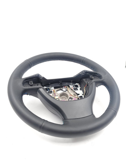 Volan Piele Bmw 7 (F01, F02, F03, F04) 2008-2015 730 D N57 D30 A Motorina Comenzi Volan Insertie Lem...