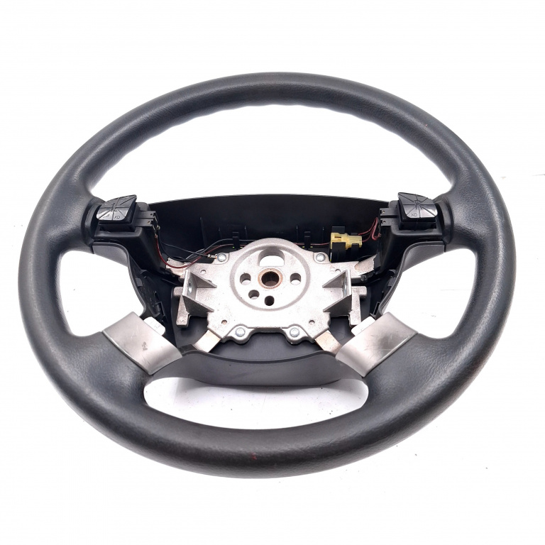 Volan Piele Chevrolet Aveo T250 2003-2011 1.2 B12S1 Benzina Comenzi Volan Usoare Urme De Uzura Dw211520112, 96837678, Dw2115-20112 Daewoo