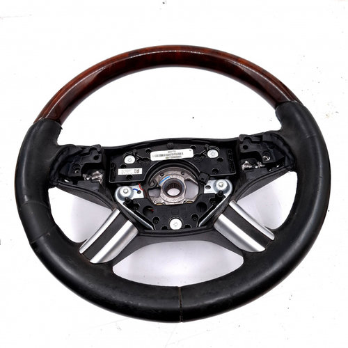 Volan Piele Comenzi Volan,insertie Lemn,usoare Urme De Uzura Mercedes-Benz GL-CLASS (X164) 2006 - Pr...