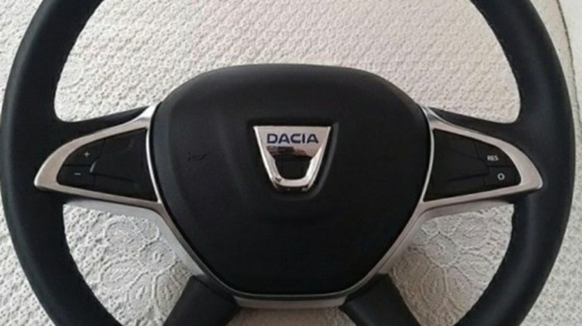 Volan piele cu airbag Dacia Logan 2 MCV 2013-2020 NOU