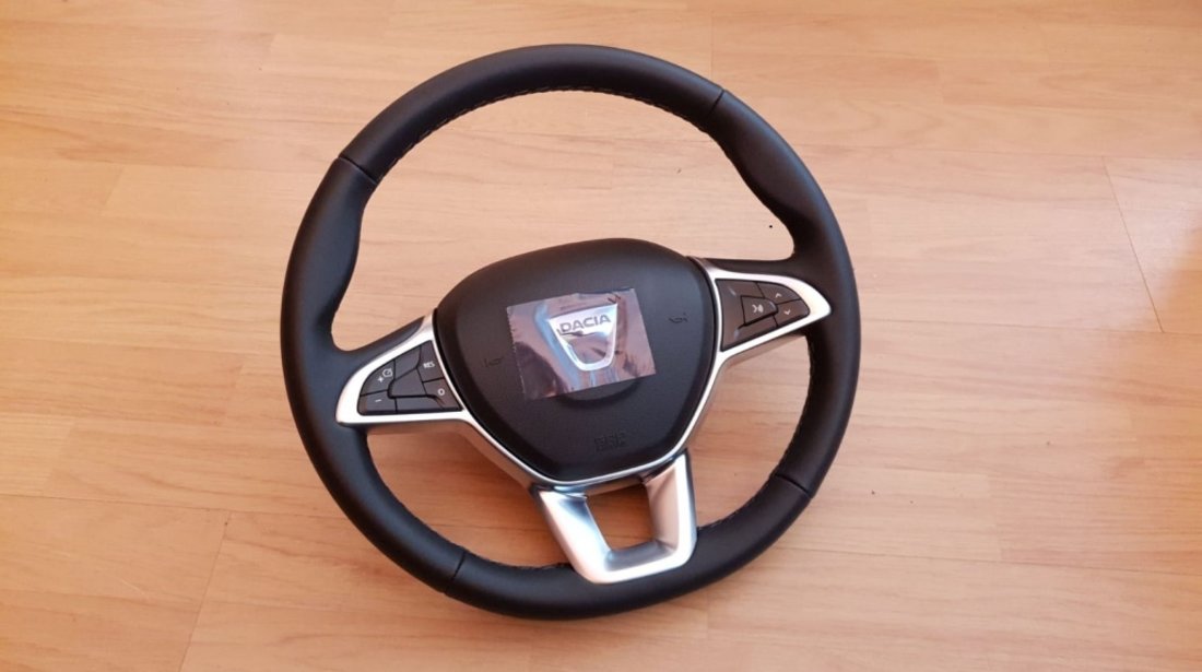 Volan piele cu capac airbag Dacia Duster 2018 Nou
