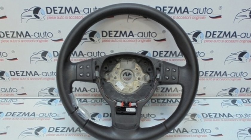 Volan piele cu comenzi, 1P0419091J, Seat Leon (1P1) (id:233954)