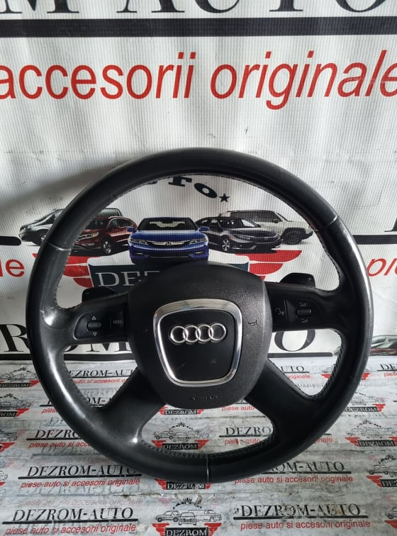 Volan piele cu comenzi + airbag Audi A6 C6 (4F)