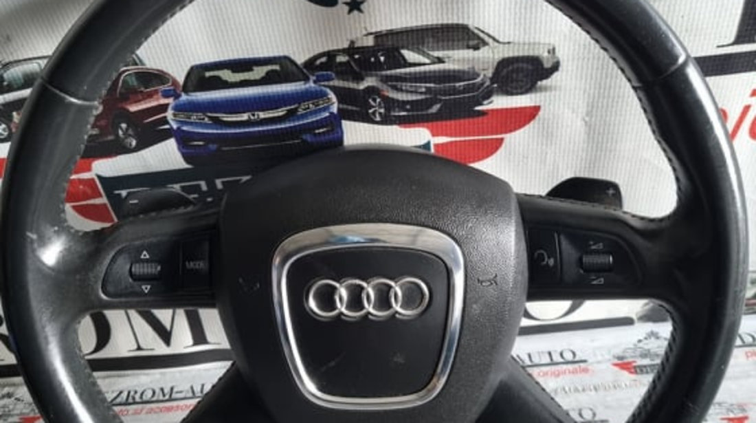 Volan piele cu comenzi + airbag Audi Q7 4L