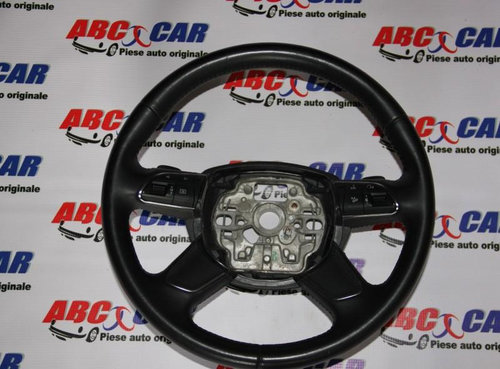 Volan piele cu comenzi Audi A8 2009-2017 4H D4 4H0419091A