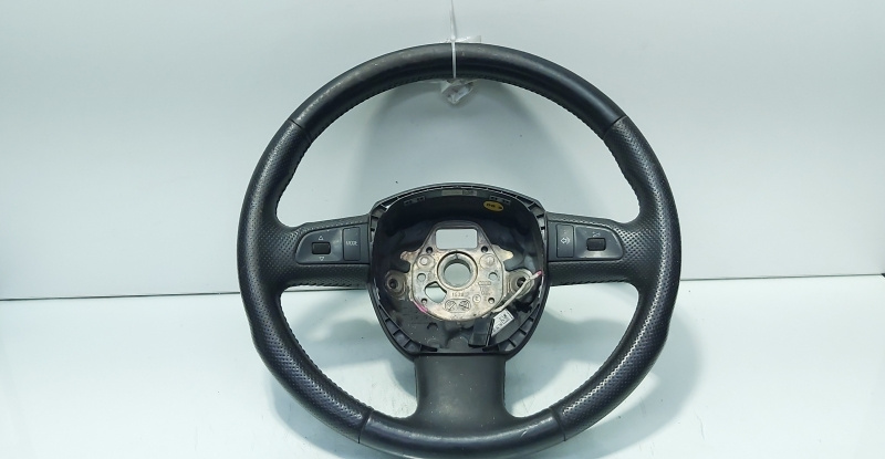 Volan piele cu comenzi, Audi Q7 (4LB) cod 4F0419091AQ (id:388423)
