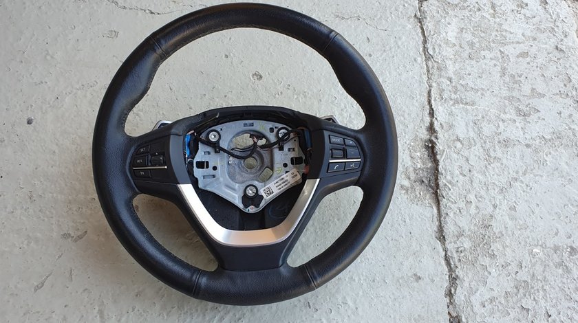 Volan piele cu comenzi BMW X3 F25 X4 F26 2013 2014 2015 2016 2017